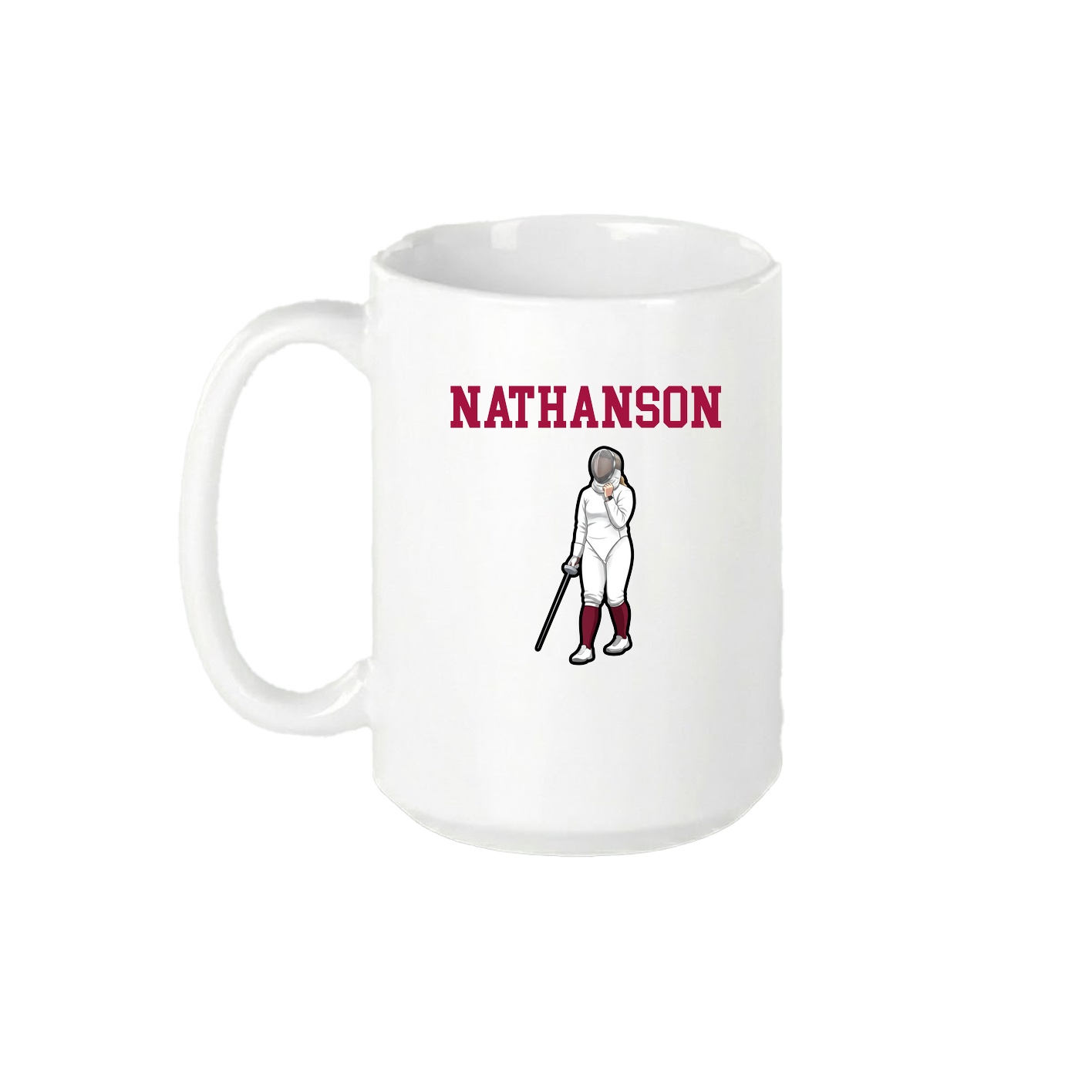 15oz Coffee Mug — Shirsey in White