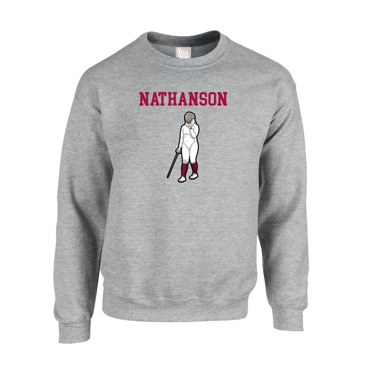 Fleece Crew — Shirsey in Grey