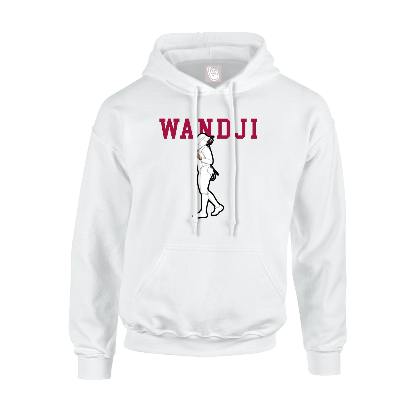 Hoodie — Shirsey in White