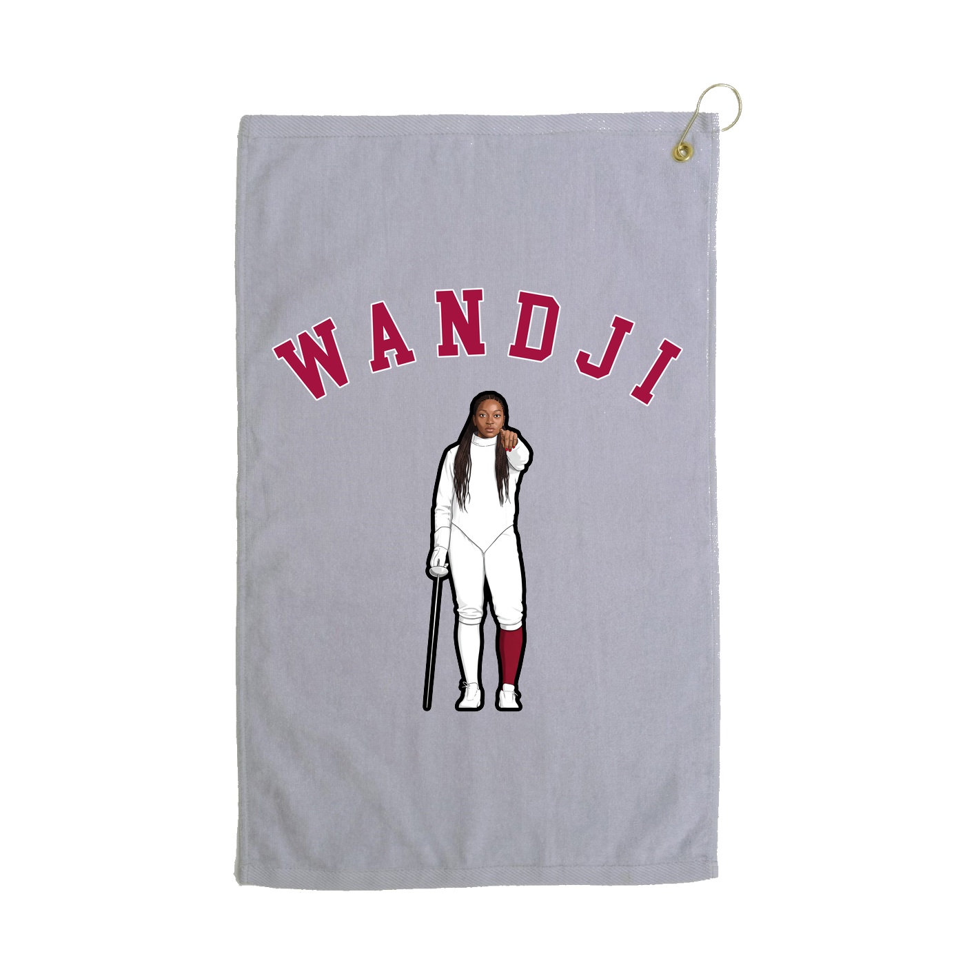 Golf Towel — Shirsey Arch in Grey