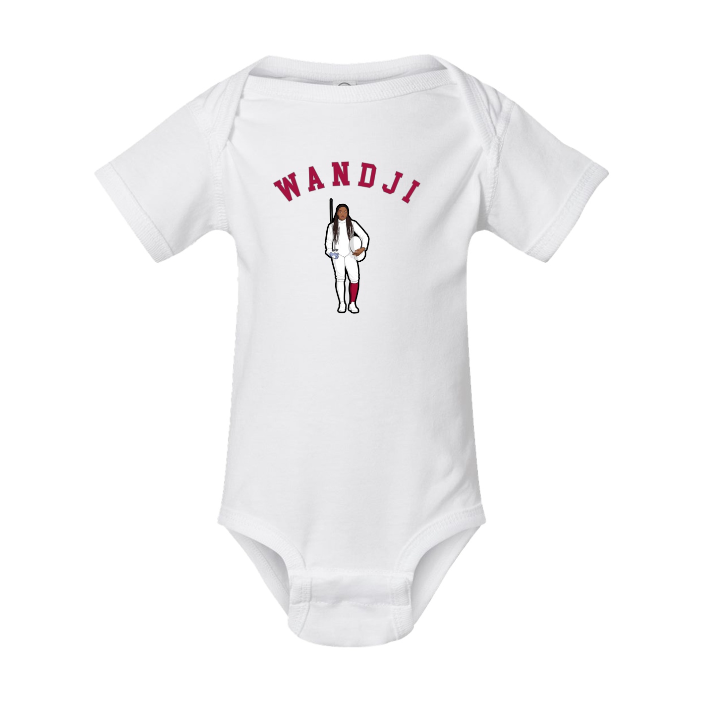 Baby Onesie — Shirsey Arch in White