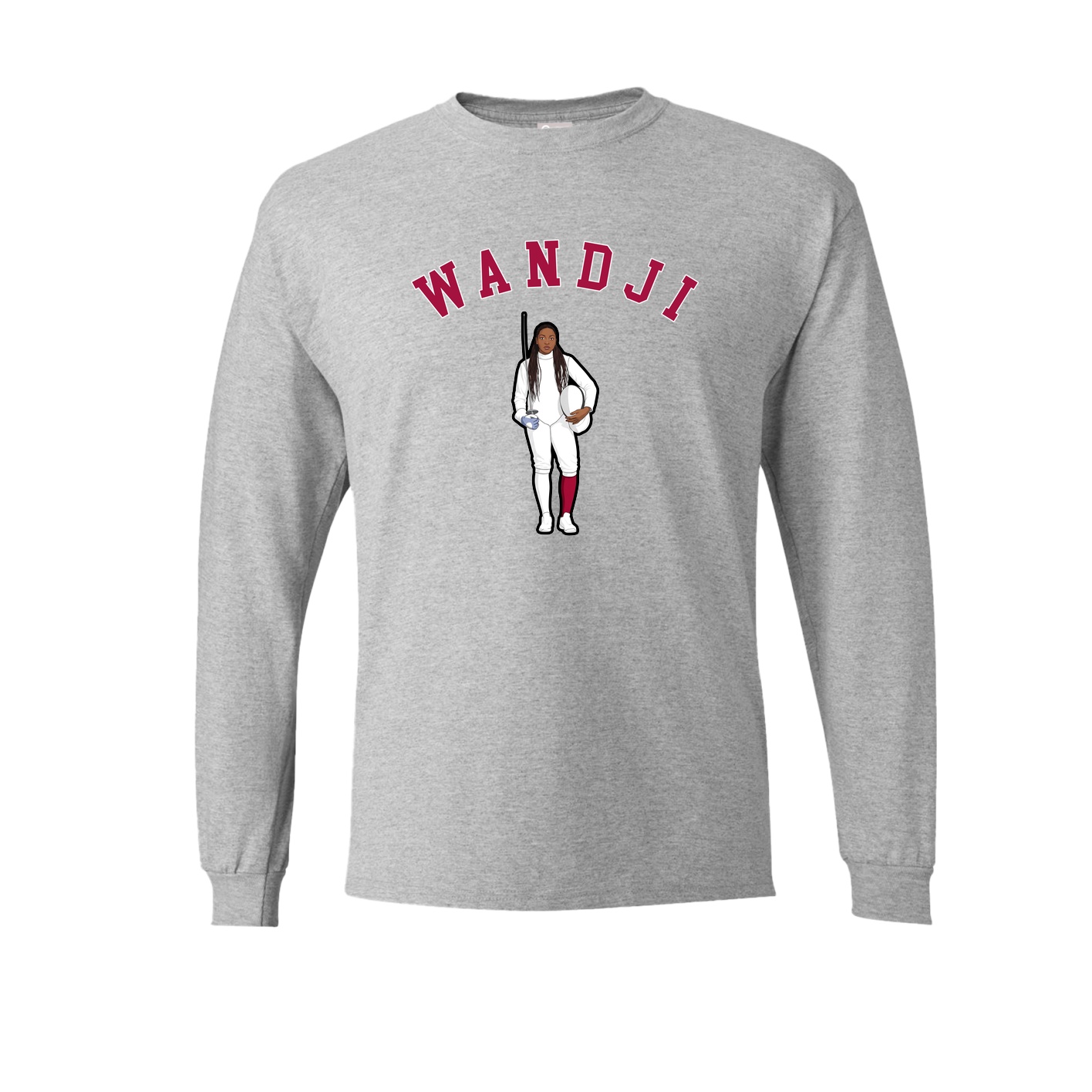 Long Sleeve Tee — Shirsey Arch in Grey