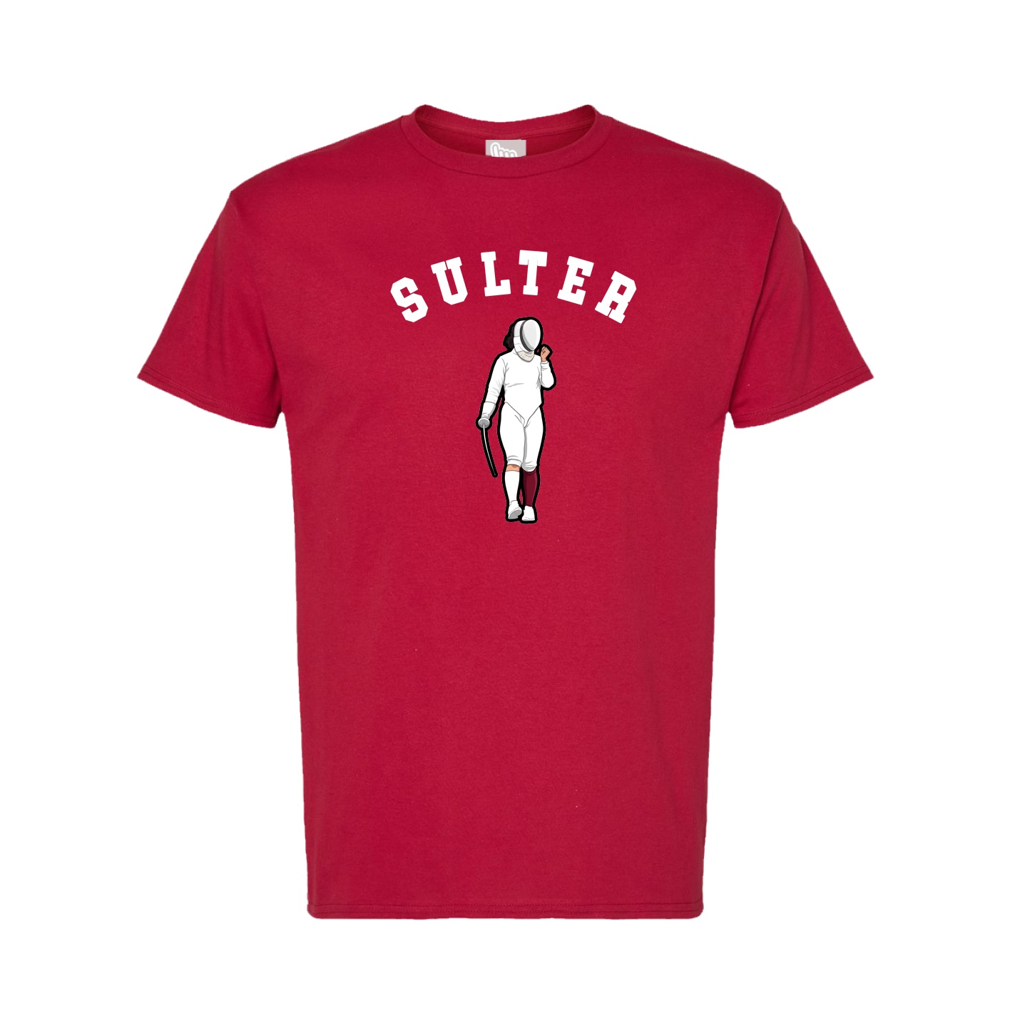 Tee — Classic in Crimson