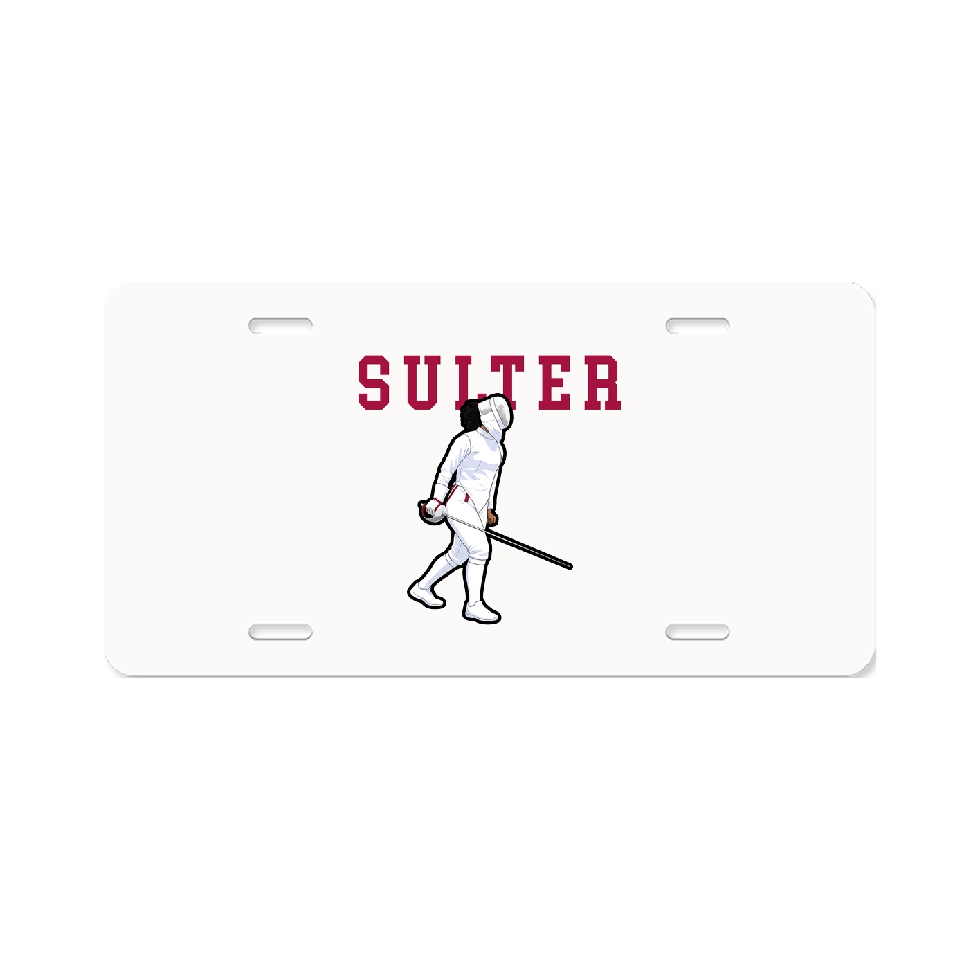 Aluminum License Plate