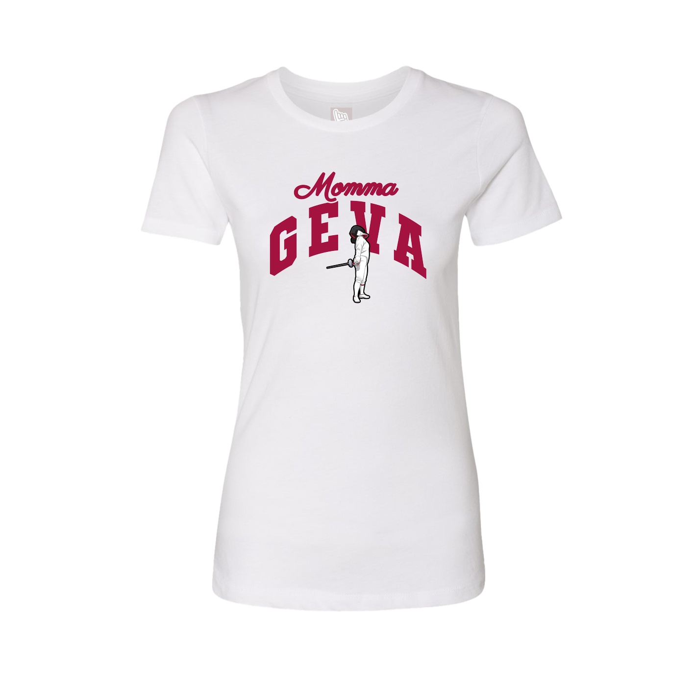 Womens Tee — Mothers Day Arch in White