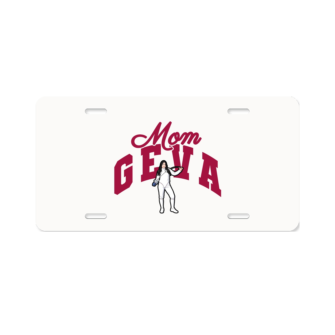 License Plate — Mothers Day Arch in Classic