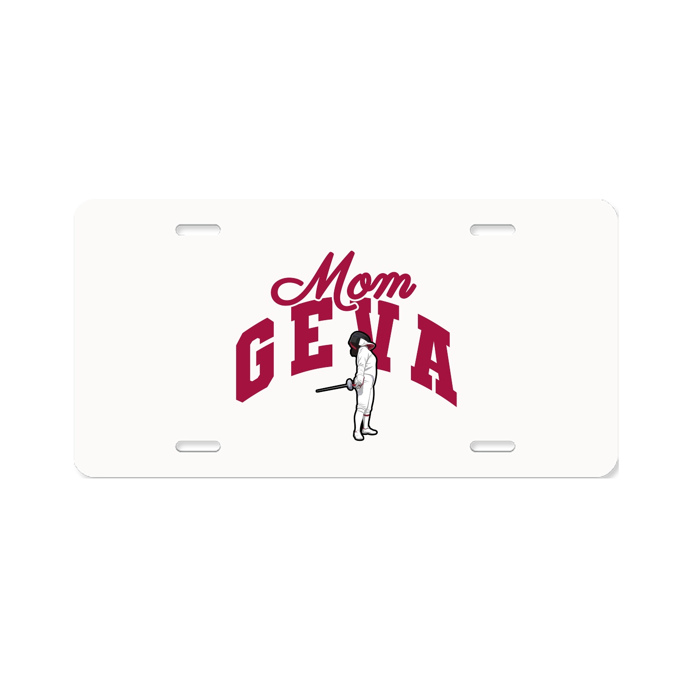 License Plate — Mothers Day Arch in Classic