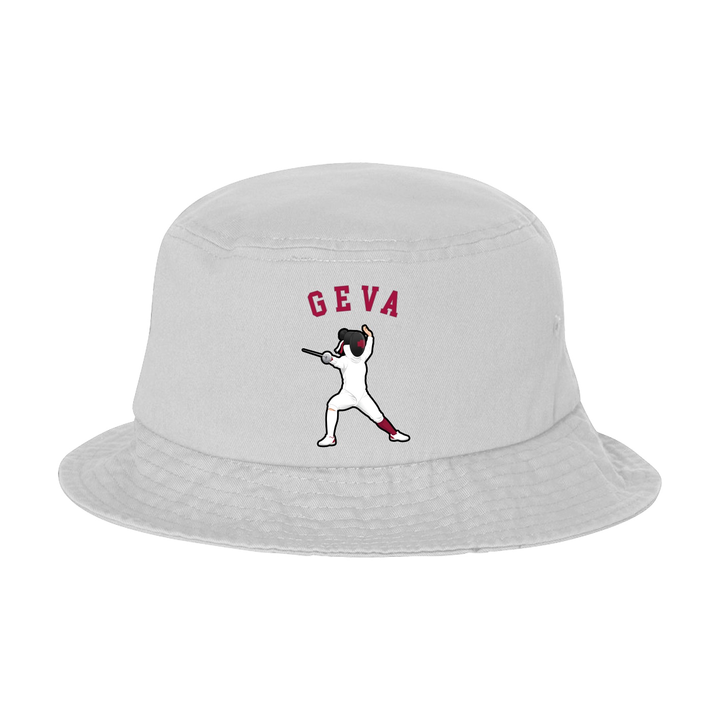 Bucket Cap — Shirsey Arch in White