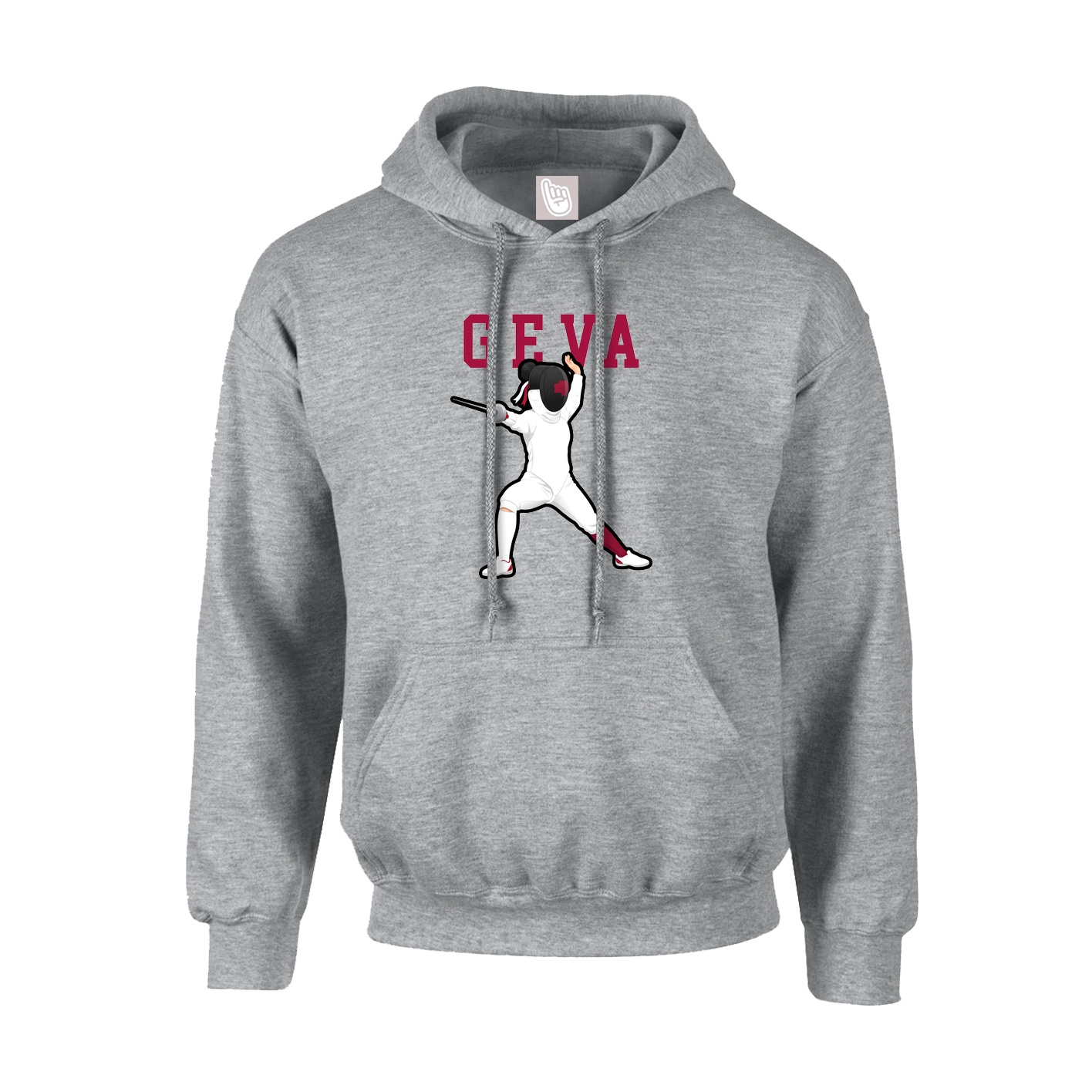 Hoodie — Shirsey in Grey