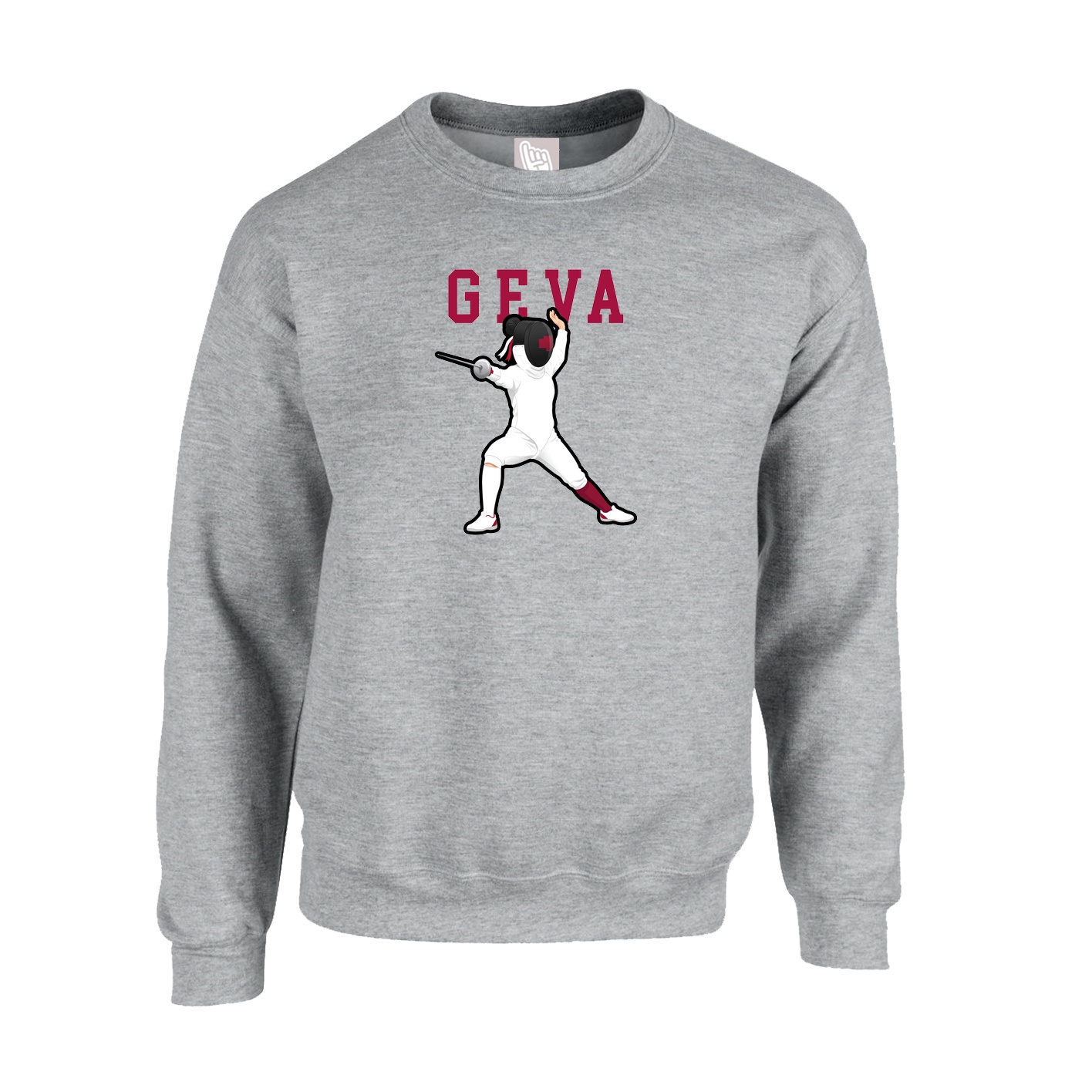 Fleece Crew — Shirsey in Grey