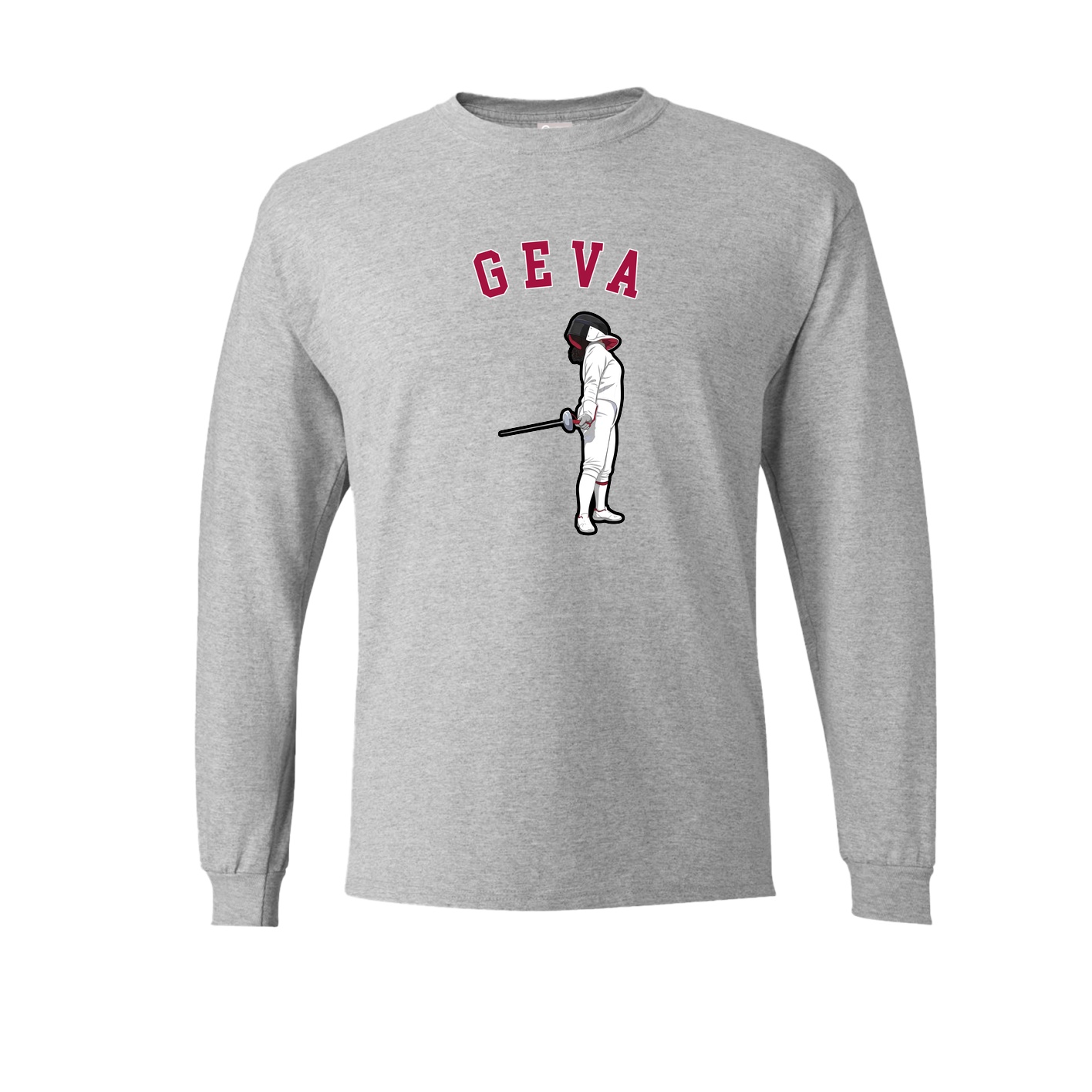 Long Sleeve Tee — Shirsey Arch in Grey