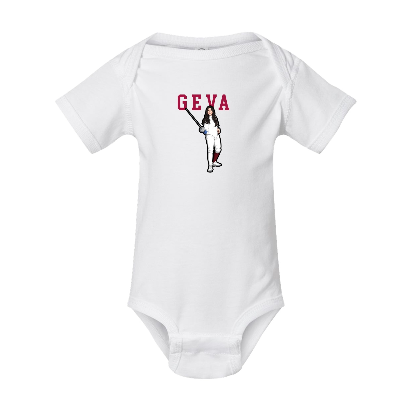 Baby Onesie — Shirsey in White