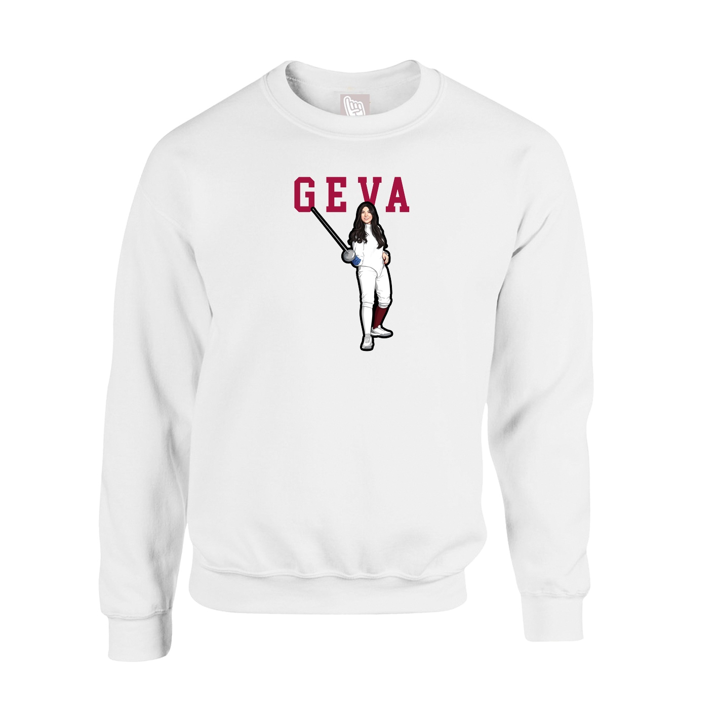 Fleece Crew — Shirsey in White