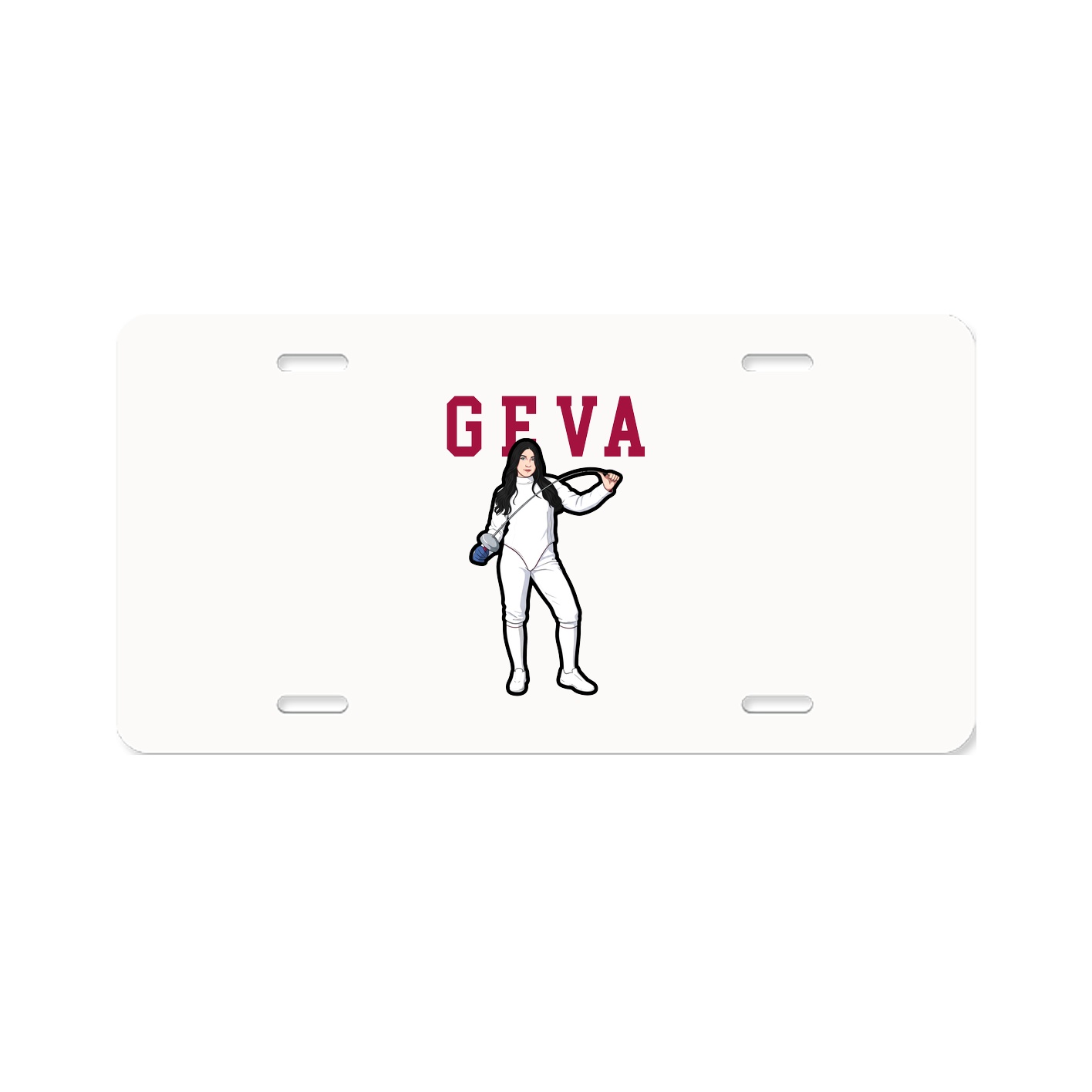 License Plate — Shirsey in Classic
