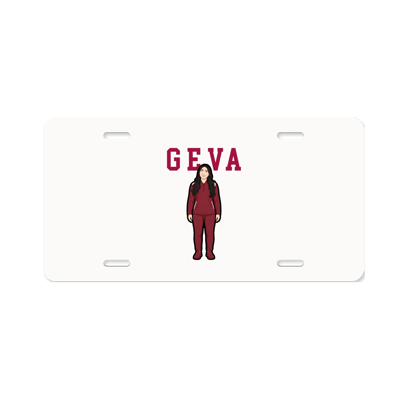License Plate — Shirsey in Classic