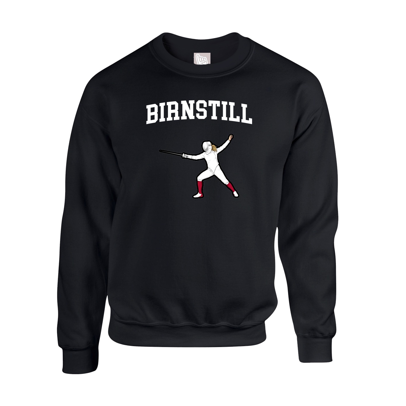 Fleece Crew — Shirsey in Black
