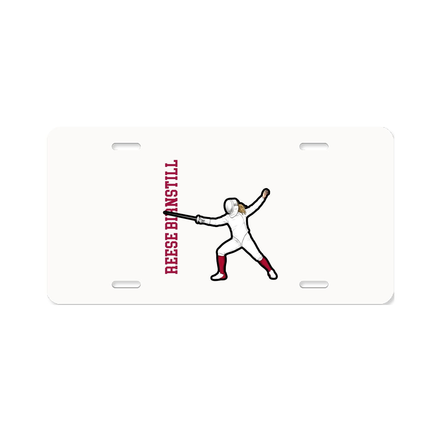 Aluminum License Plate