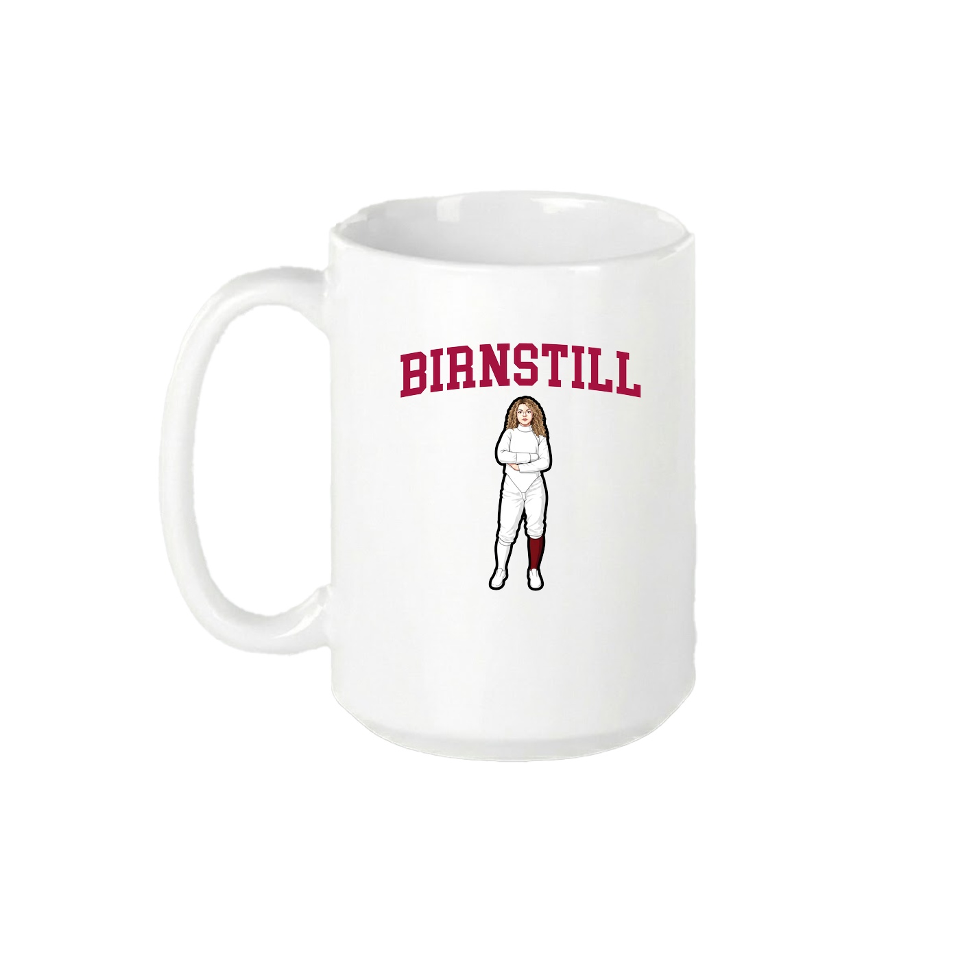 15oz Coffee Mug — Shirsey in White