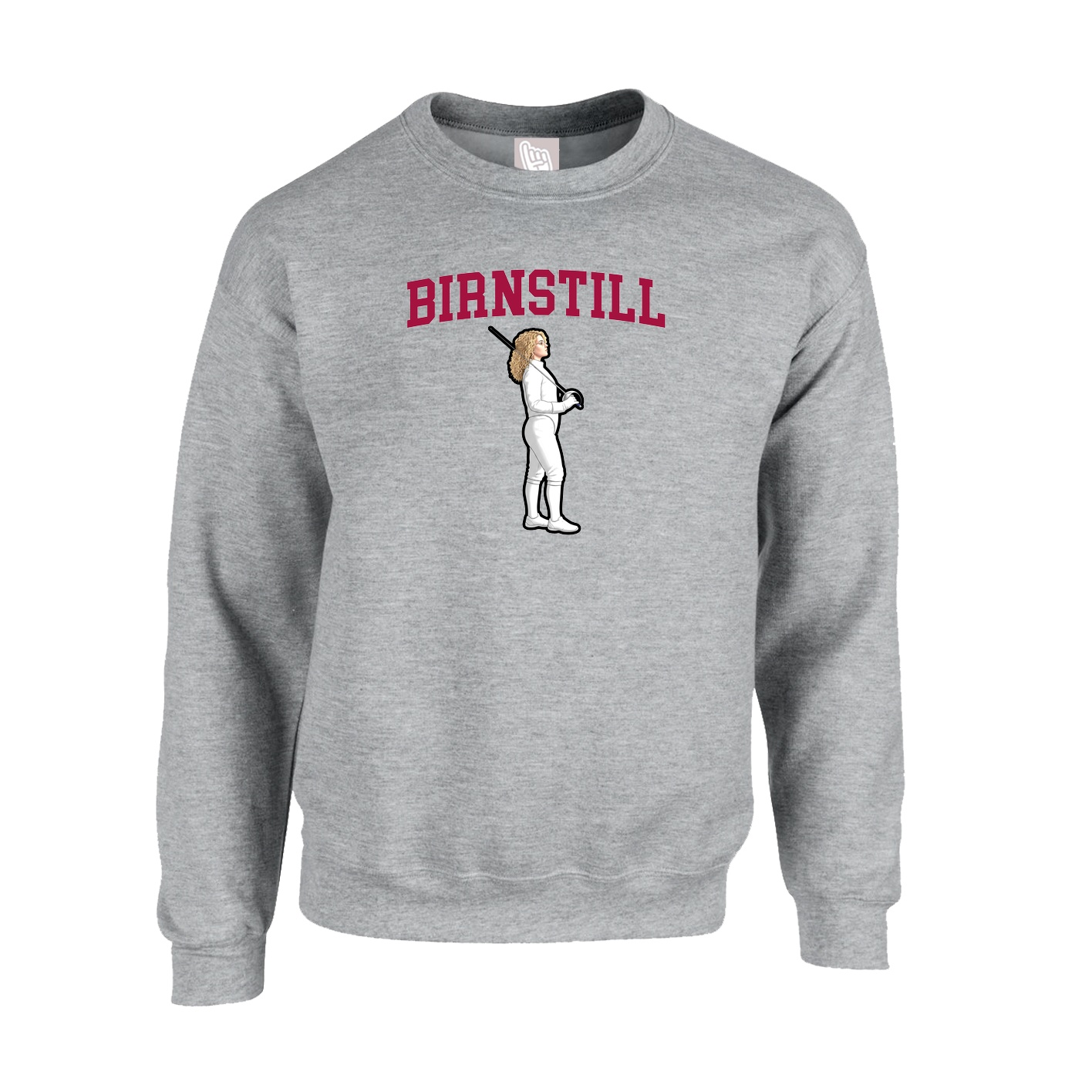 Fleece Crew — Shirsey in Grey