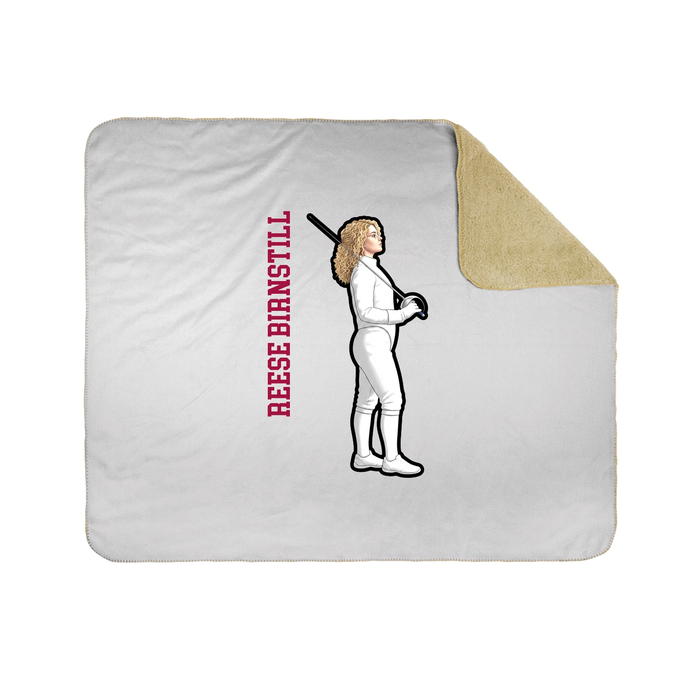 50x60 Sherpa Lined Throw Blanket