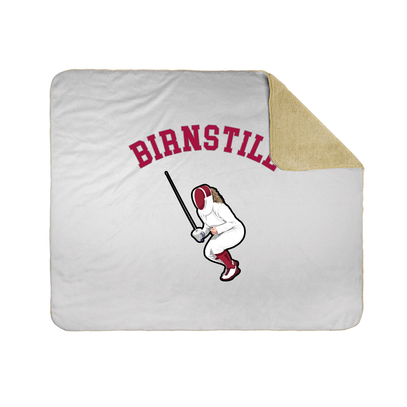 Throw Blanket — Shirsey Arch in White
