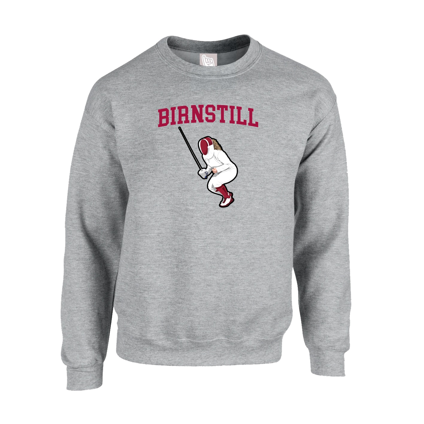 Fleece Crew — Shirsey in Grey