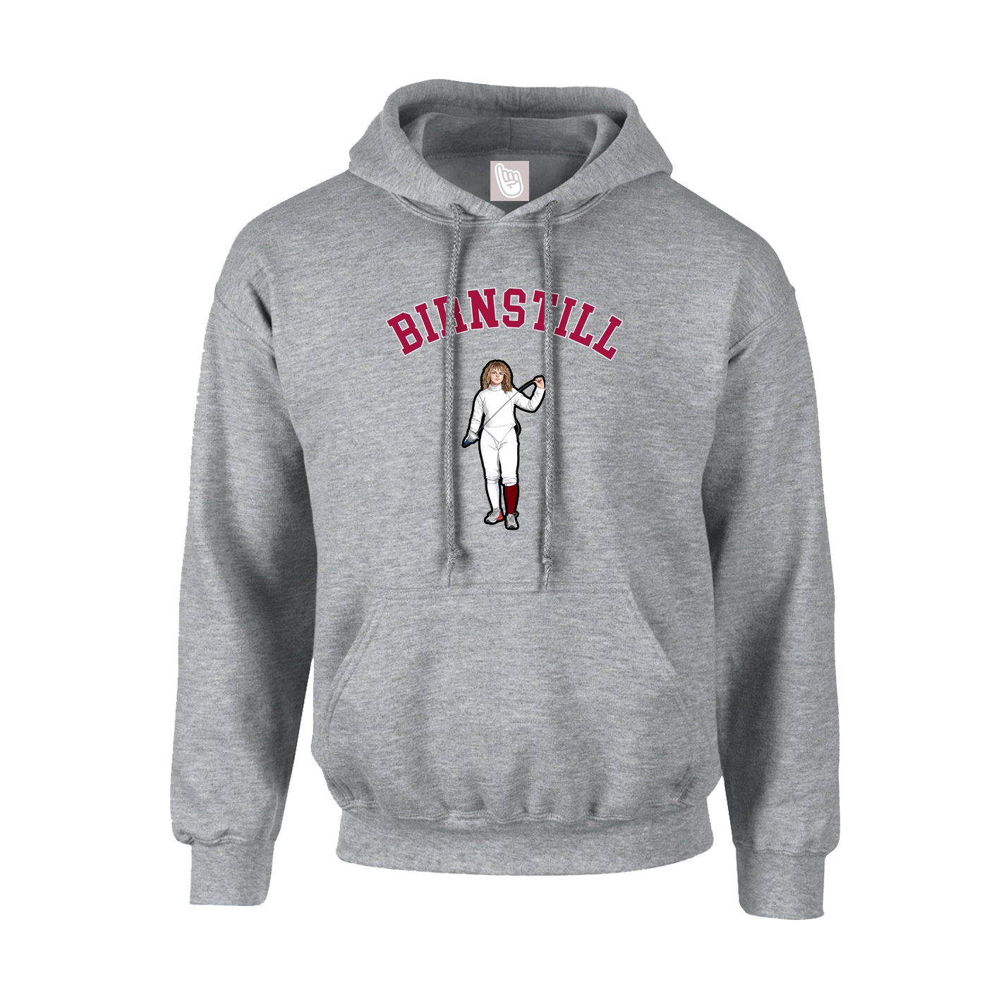 Youth Hoodie — Shirsey Arch in Grey
