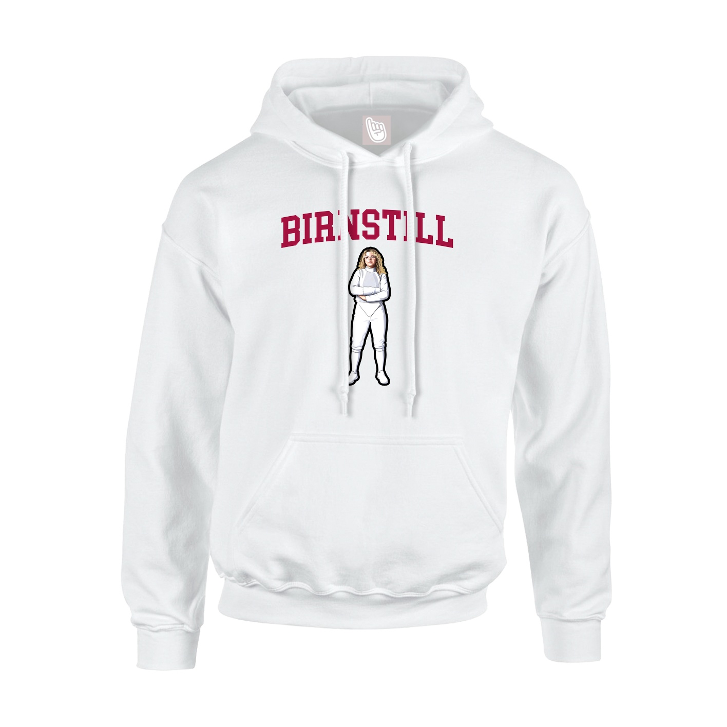 Hoodie — Shirsey in White