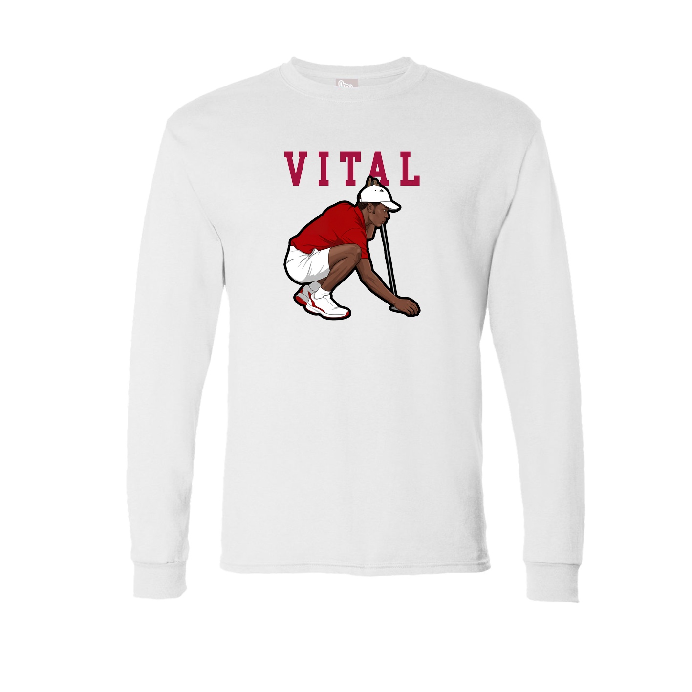 Long Sleeve Tee — Shirsey in White