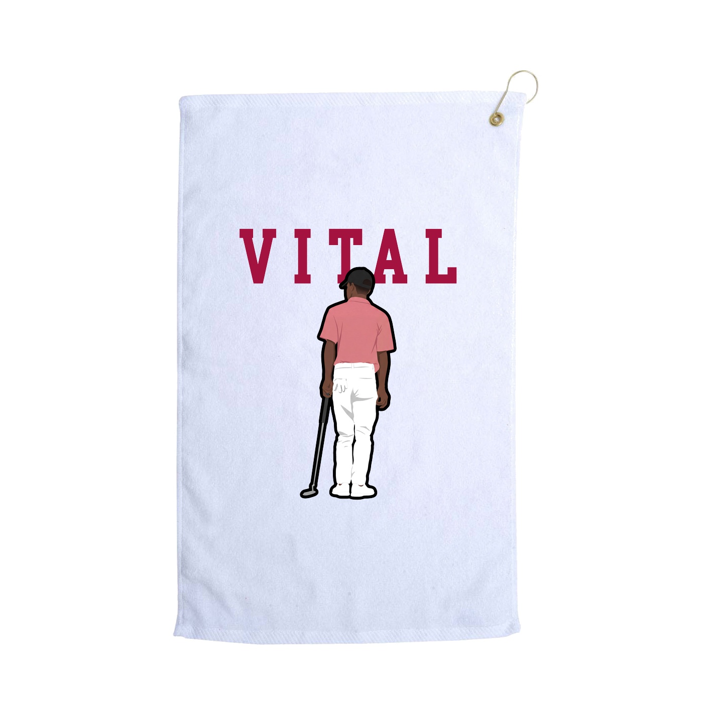 Golf Towel — Shirsey in White