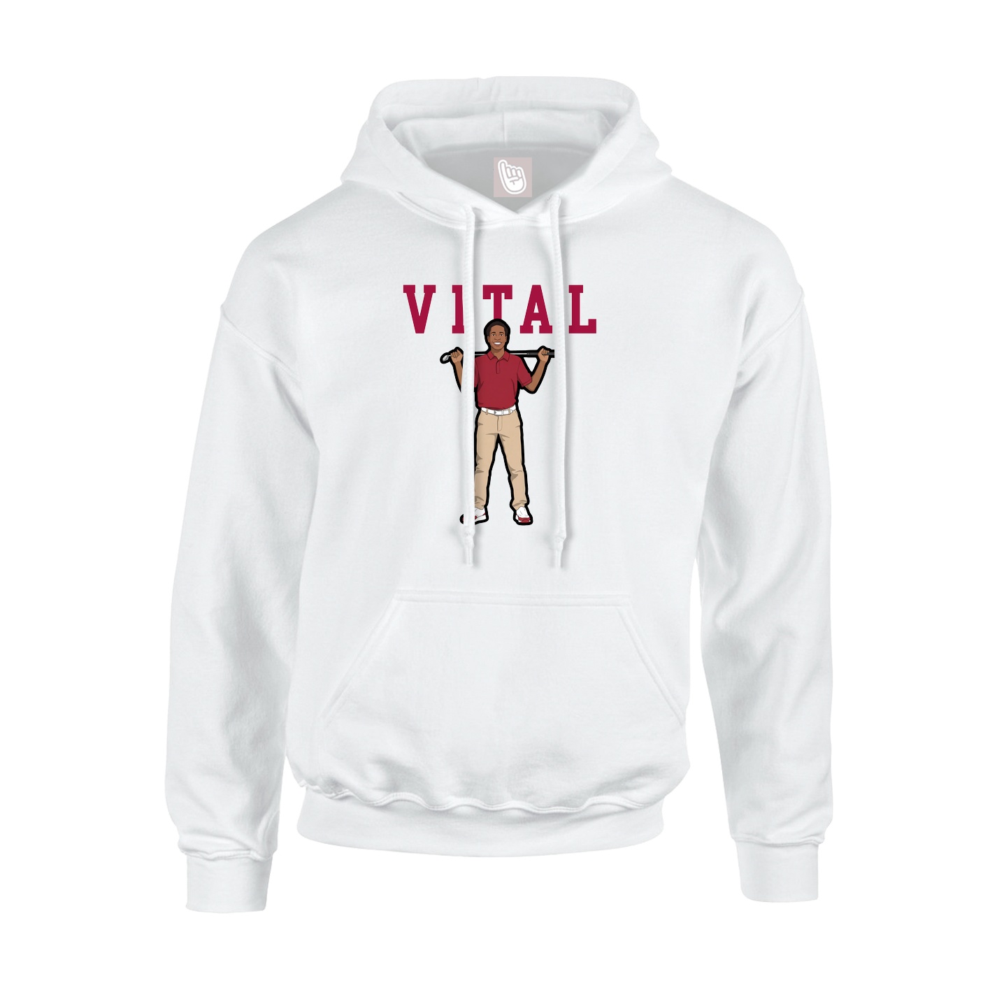 Youth Hoodie — Shirsey in White