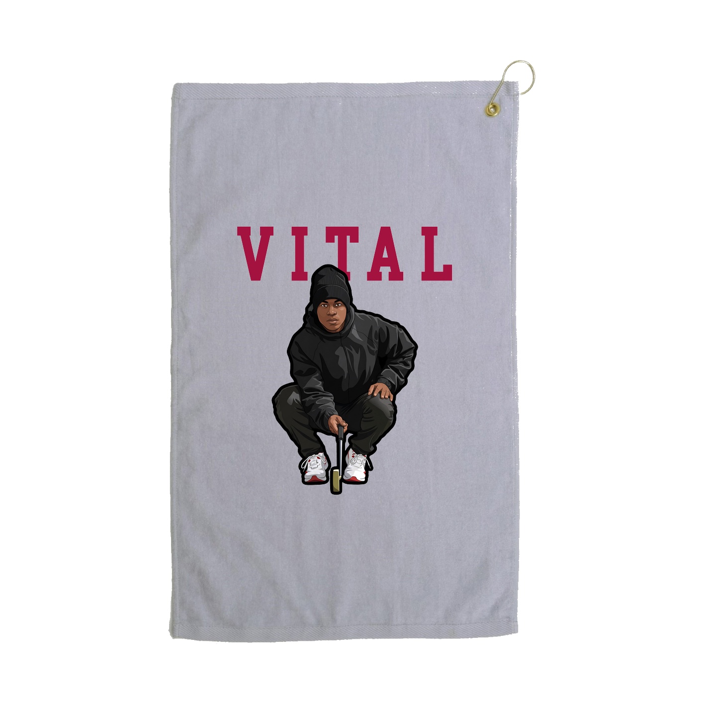 Golf Towel — Shirsey in Grey
