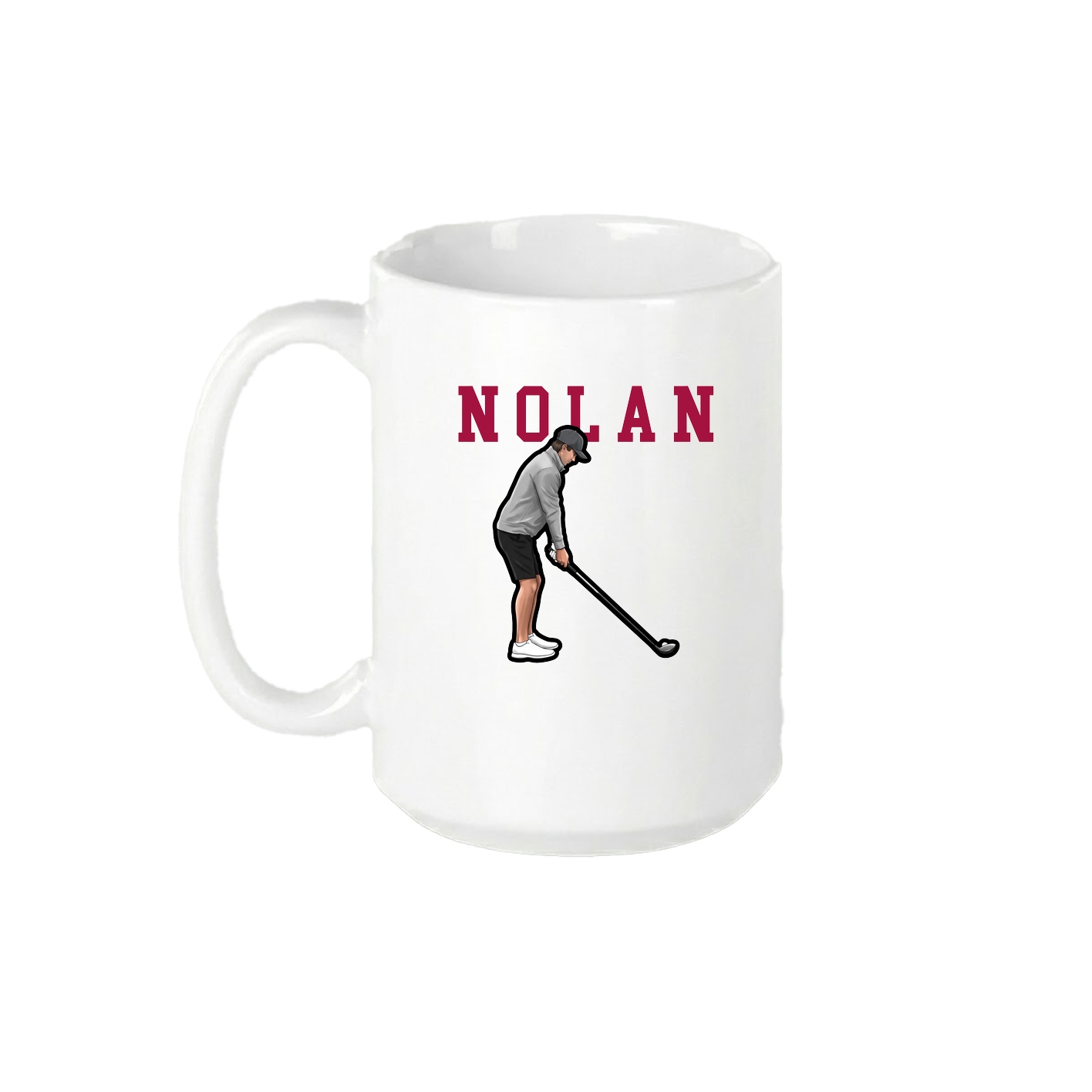 15oz Coffee Mug — Shirsey in White