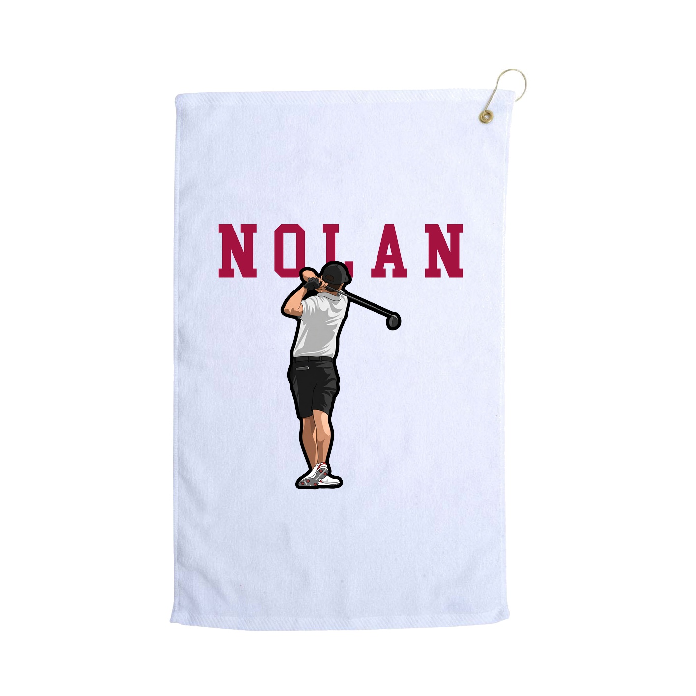 Golf Towel — Shirsey in White