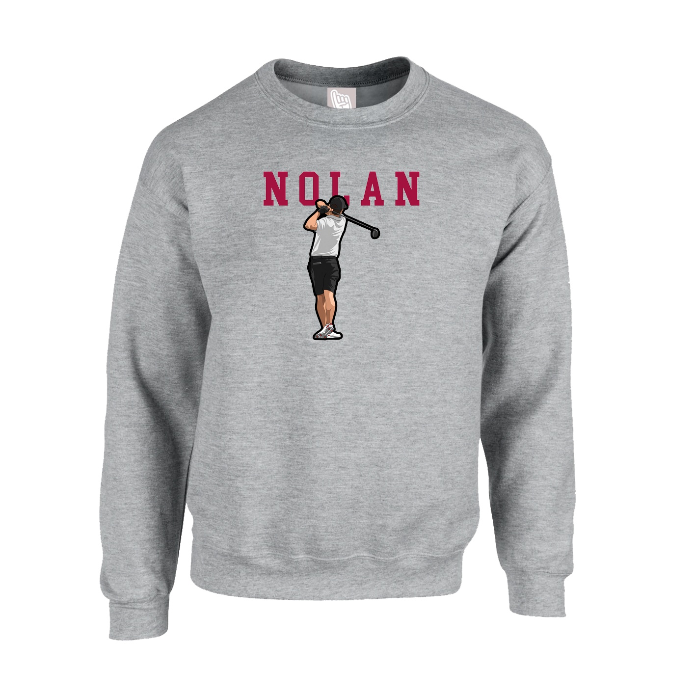 Fleece Crew — Shirsey in Grey