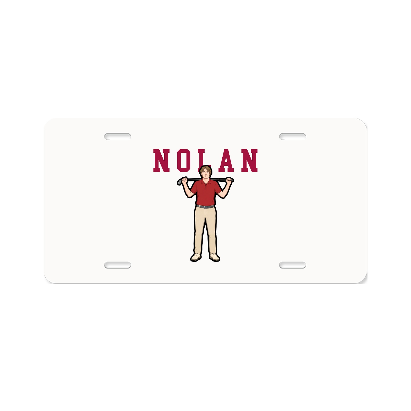 License Plate — Shirsey in Classic