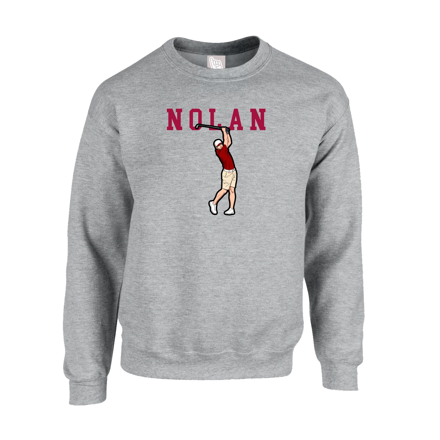 Fleece Crew — Shirsey in Grey
