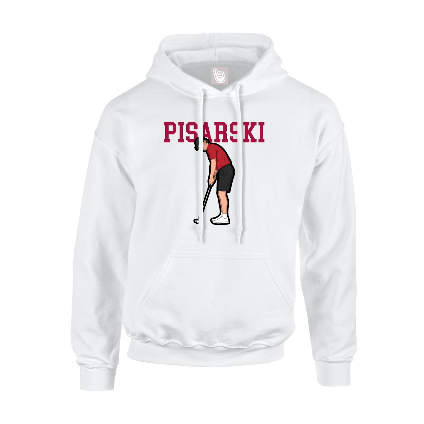 Hoodie — Shirsey in White