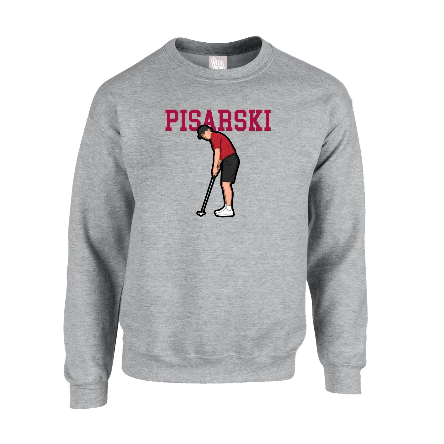 Fleece Crew — Shirsey in Grey