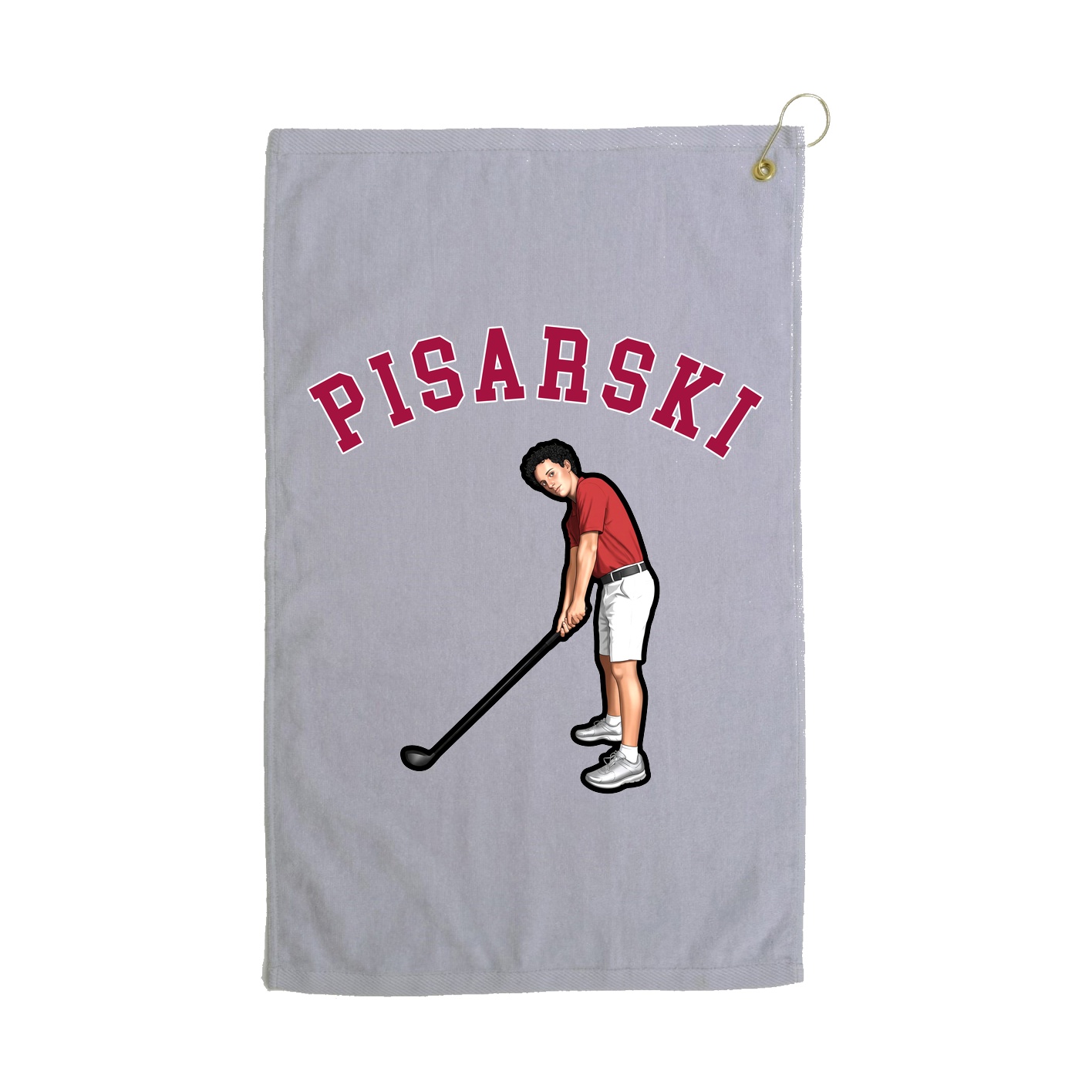 Golf Towel — Shirsey Arch in Grey