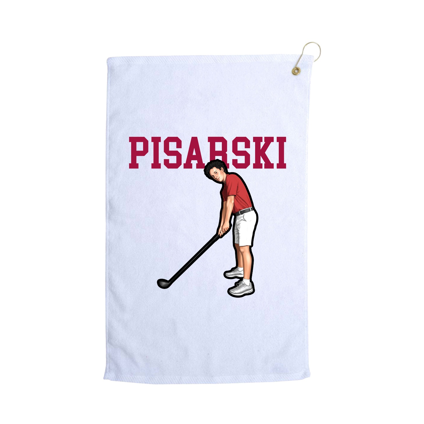 Golf Towel — Shirsey in White