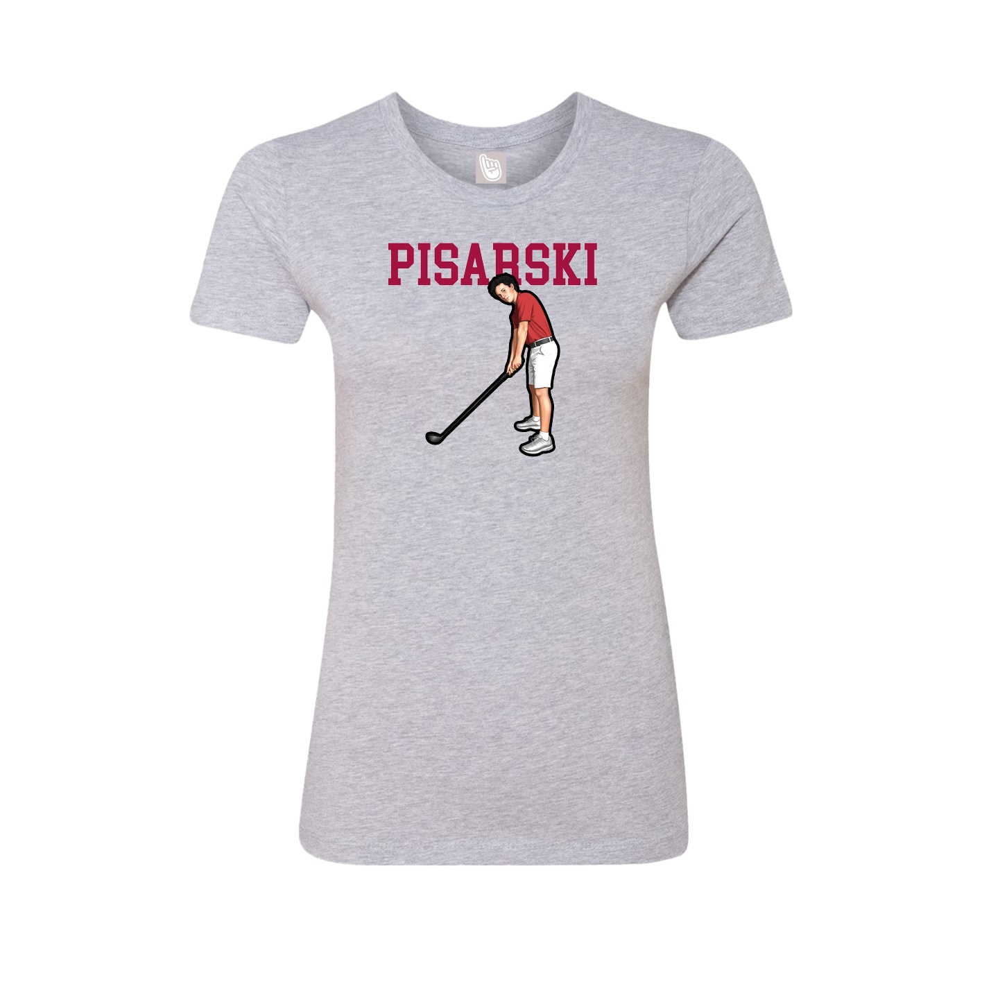 Fitted Women's Tee — Shirsey in Grey