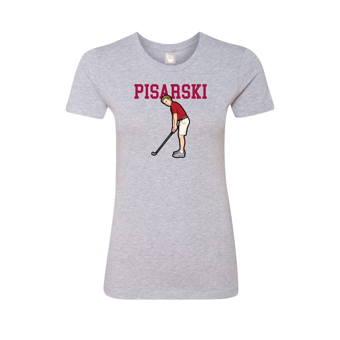 Fitted Women's Tee — Shirsey in Grey