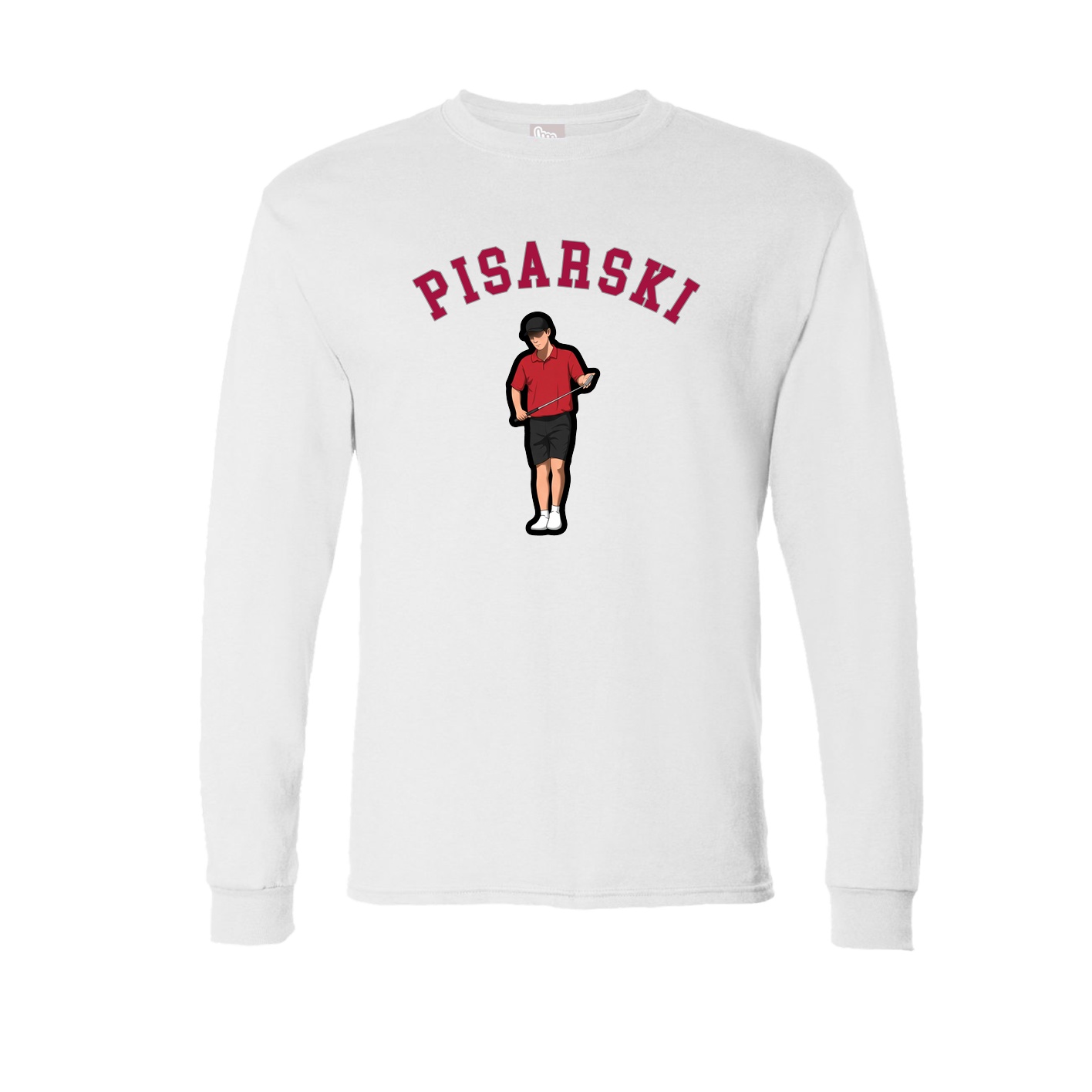 Long Sleeve Tee — Shirsey Arch in White