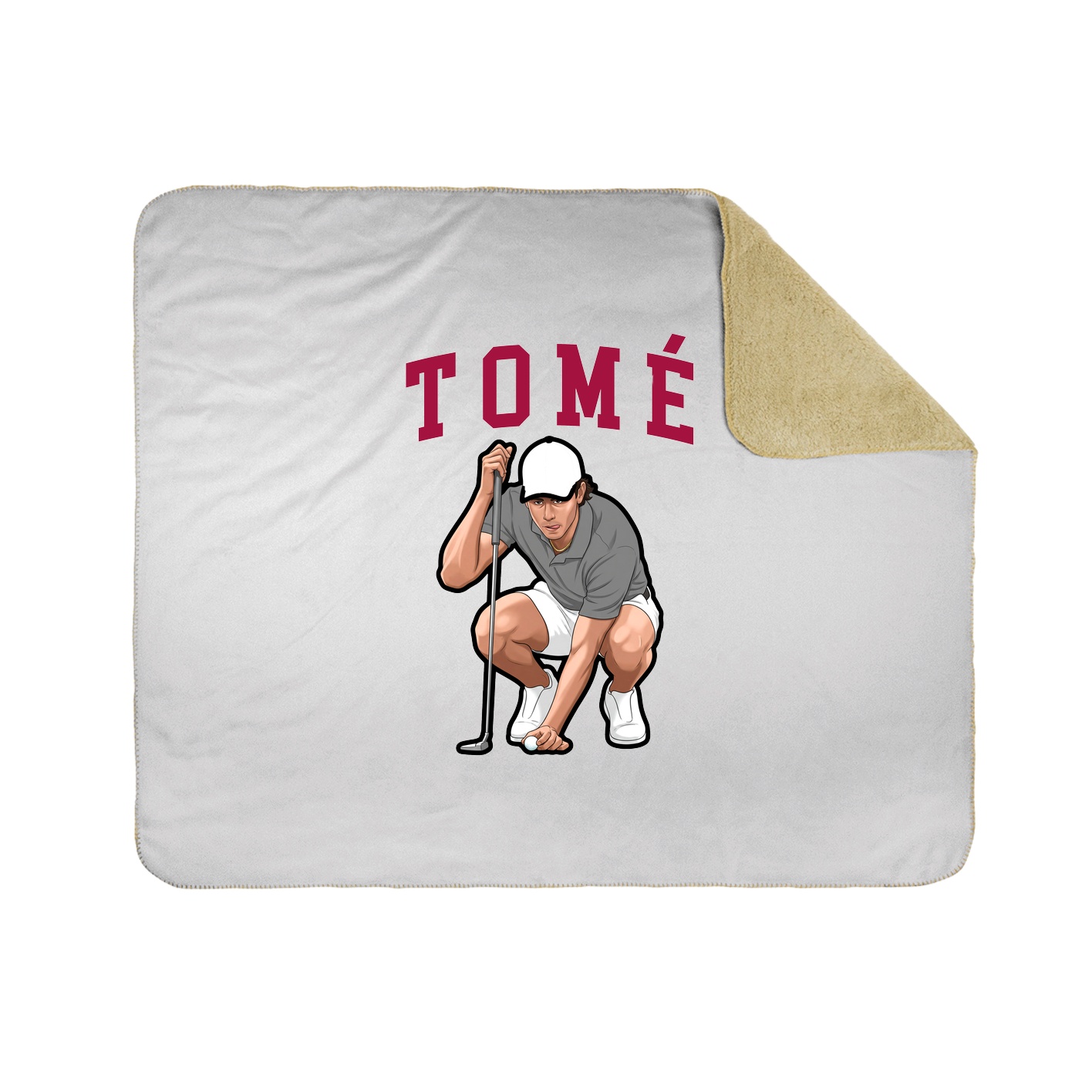 50x60 Sherpa Lined Throw Blanket