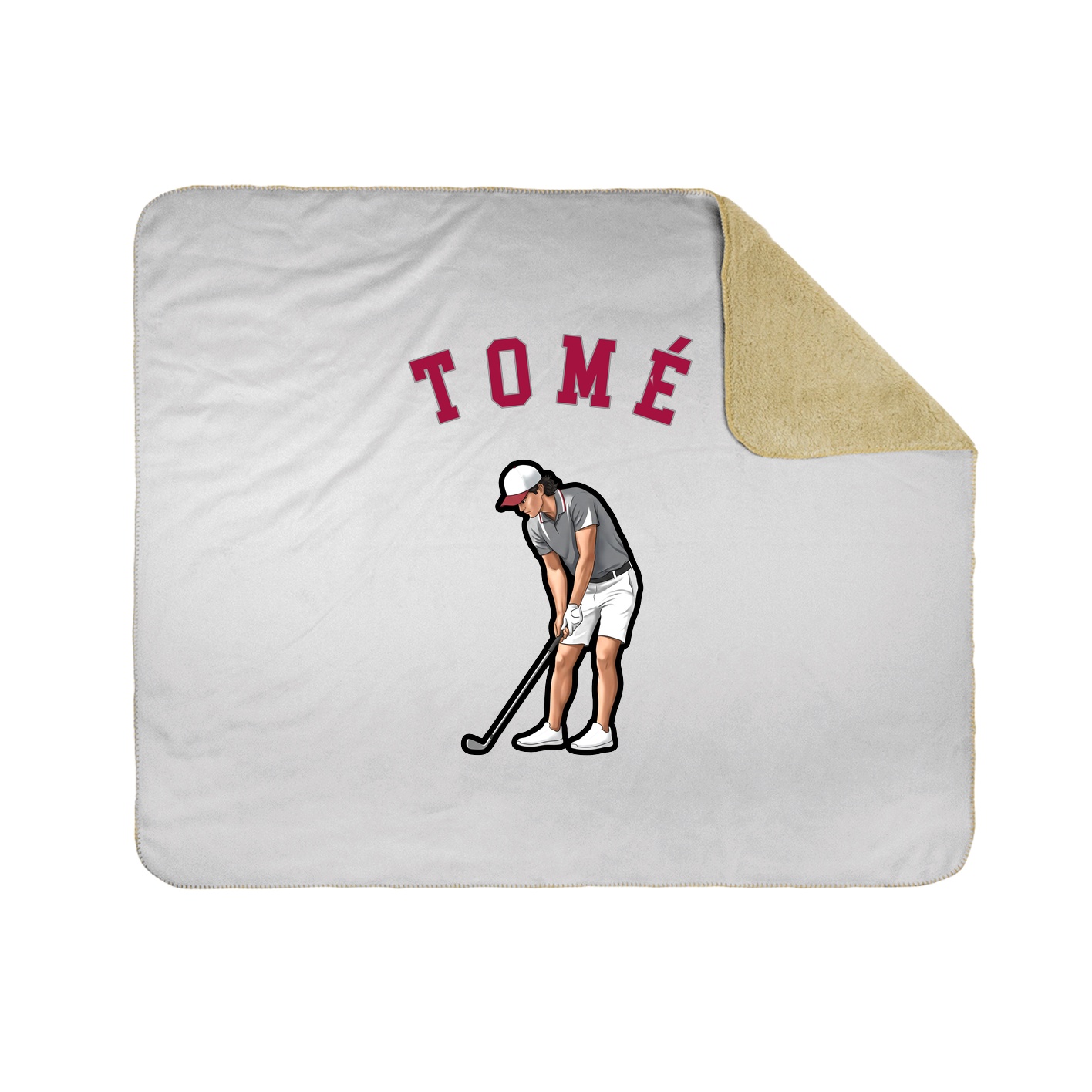 50x60 Sherpa Lined Throw Blanket