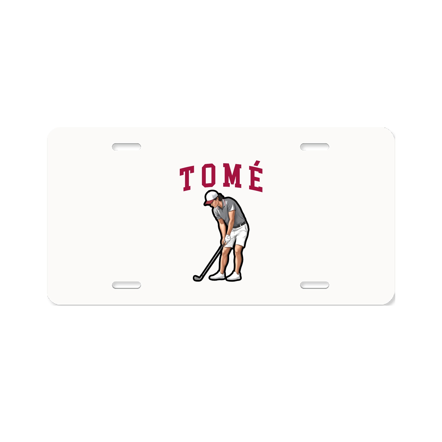 Aluminum License Plate