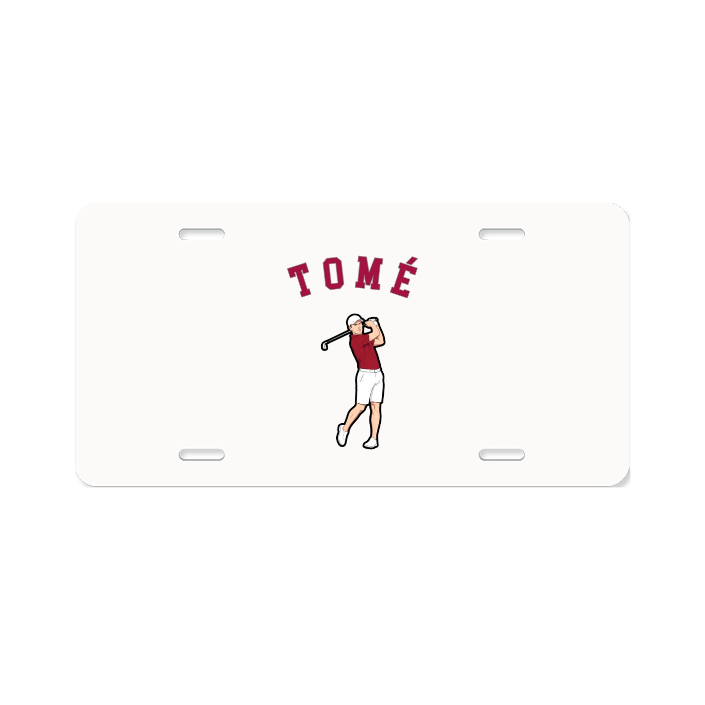 Aluminum License Plate