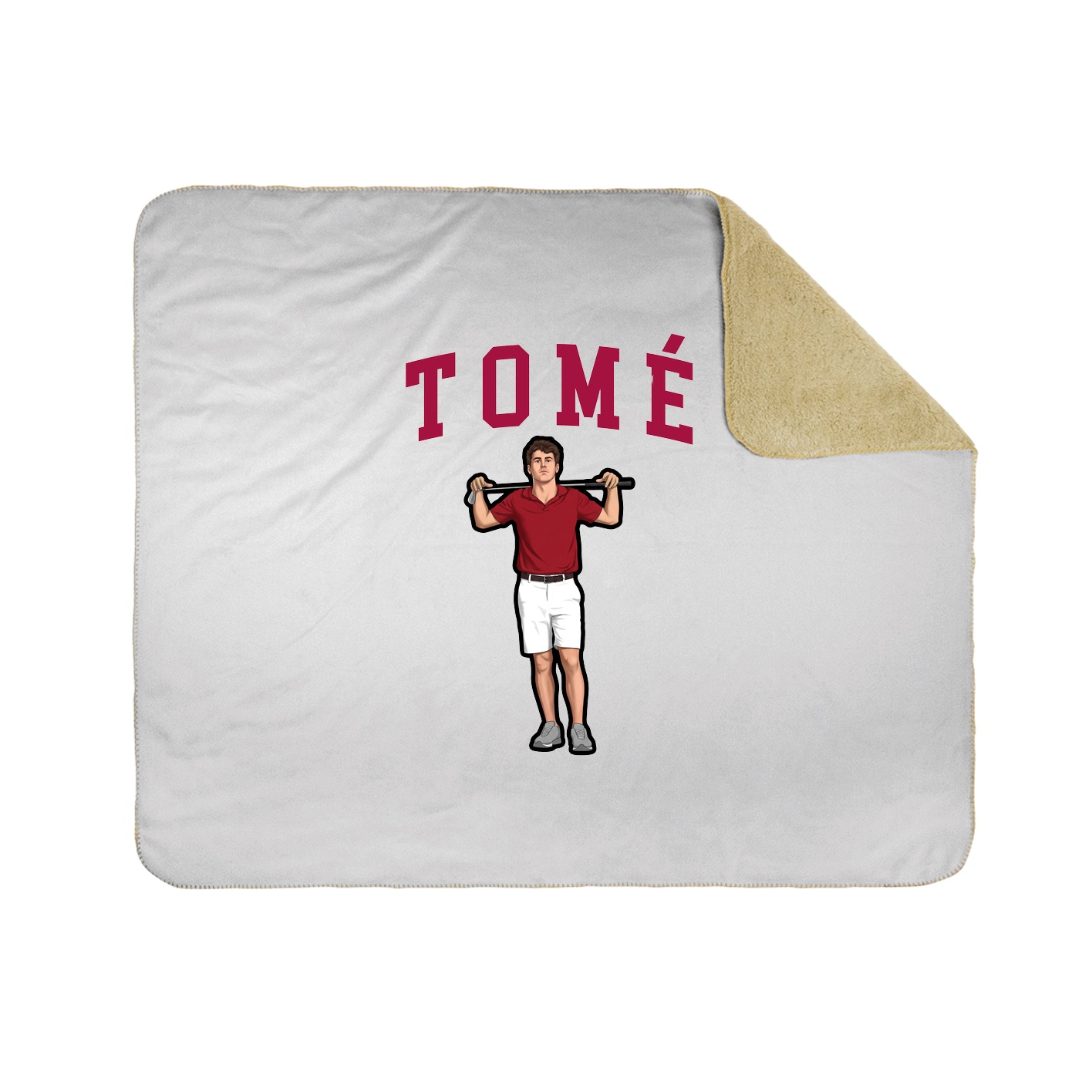 50x60 Sherpa Lined Throw Blanket