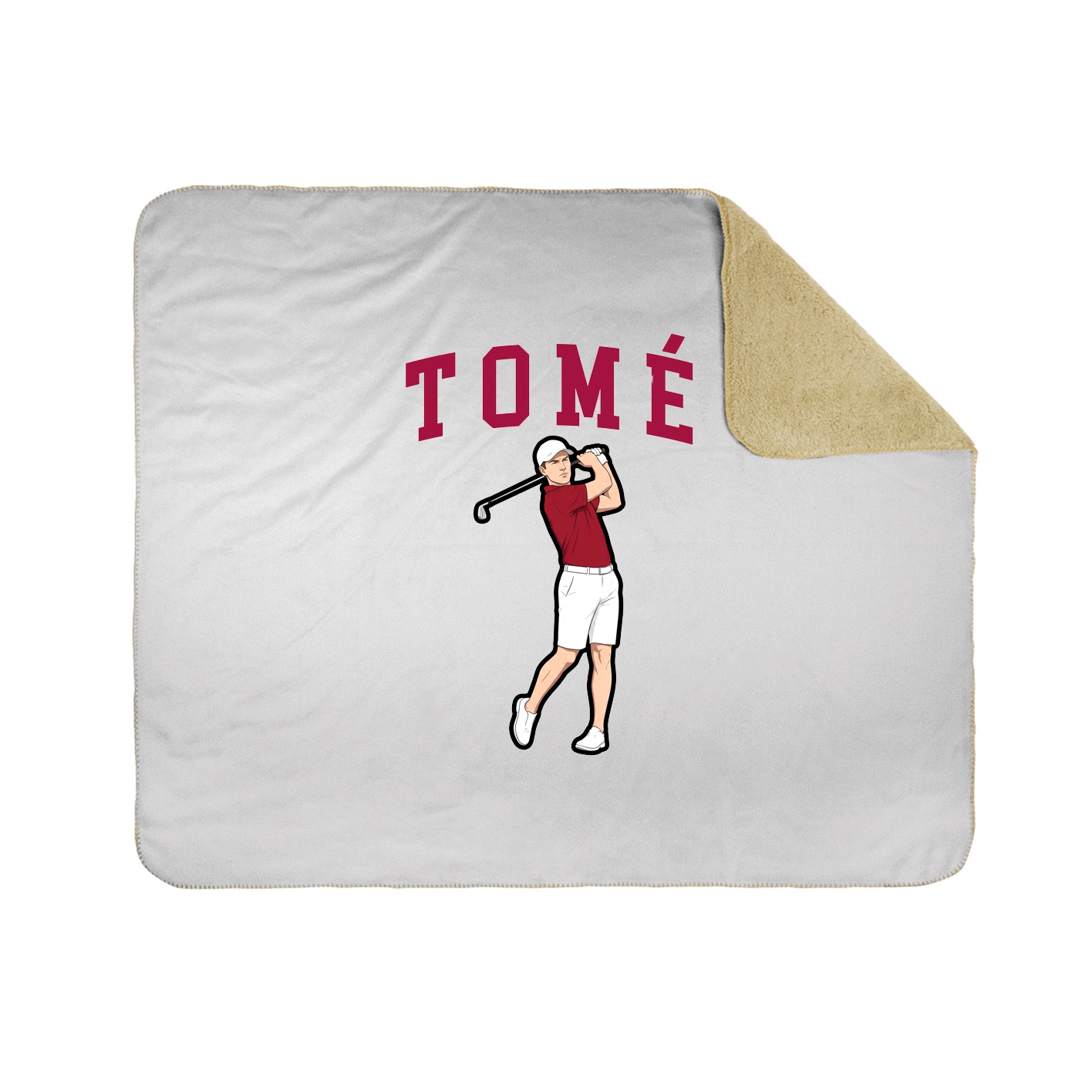 50x60 Sherpa Lined Throw Blanket